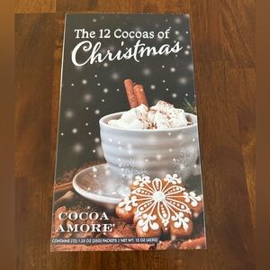 NEW 12 Cocoas of Christmas Set by Coffee Masters